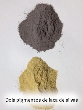 pigmento de laca extraído de plantas silvas eucalipto